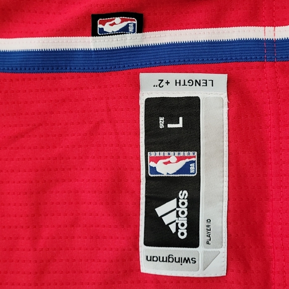 EUC authentic Adidas Blake Griffin LA Clippers Swingman NBA jersey large - Picture 4 of 6